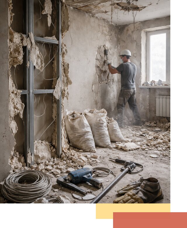 Профессиональный демонтаж зданий и конструкций в Чистополе