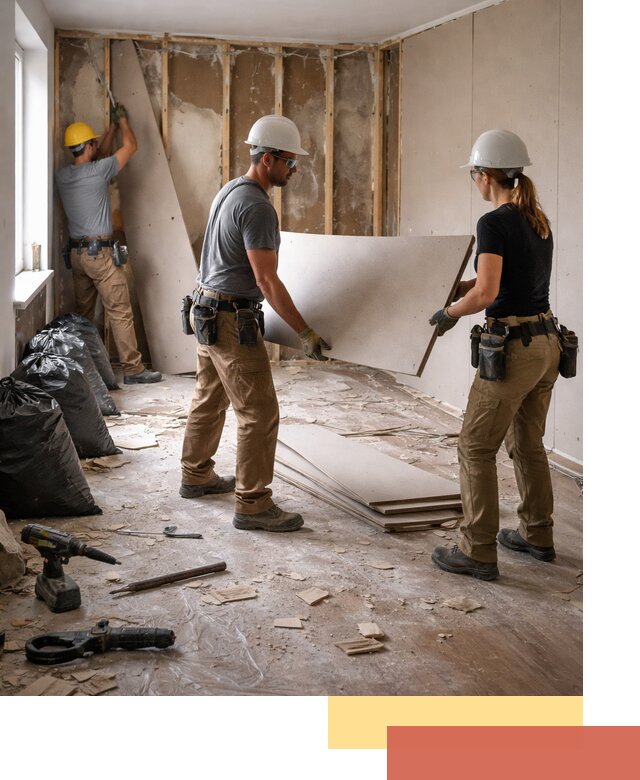 Демонтаж стеновых панелей в Чистополе быстро и аккуратно