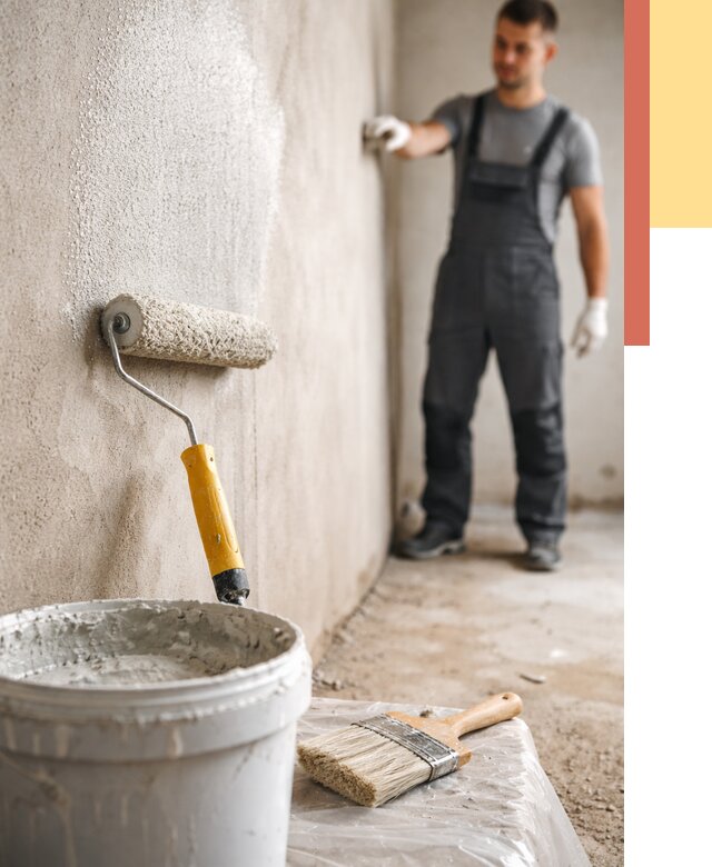 Нанесение бетоноконтакта на стены в Чистополе от 4300 руб. быстро и недорого | ОТДЕЛОЧНИК-Чст