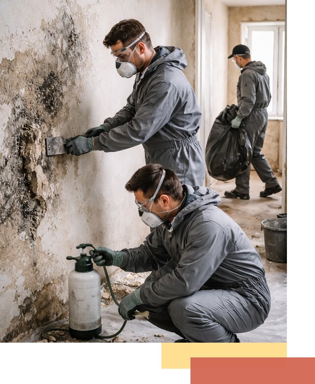 Удаление плесени со стен профессионально в Чистополе