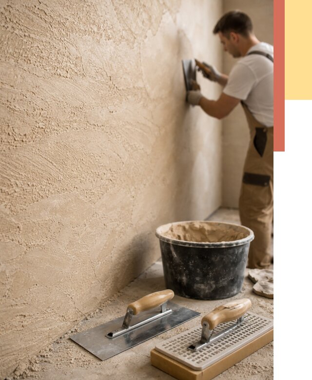 Декоративная штукатурка травертин в Чистополе от 1843 руб/м2 — качественно и недорого | ОТДЕЛОЧНИК-Чст