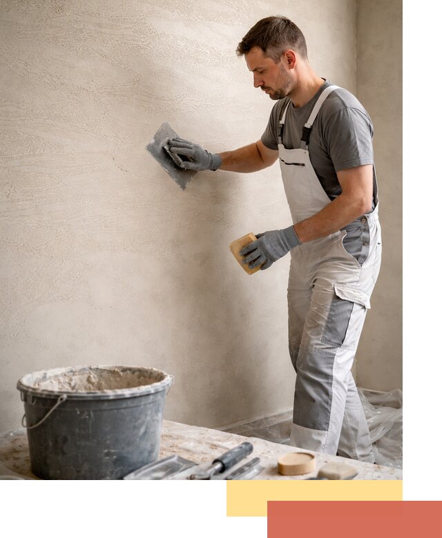 Декоративная штукатурка травертин в Чистополе для стен и потолков