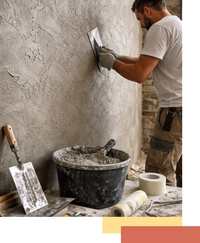 Декоративная штукатурка лофт в Чистополе — отделка стен и потолков