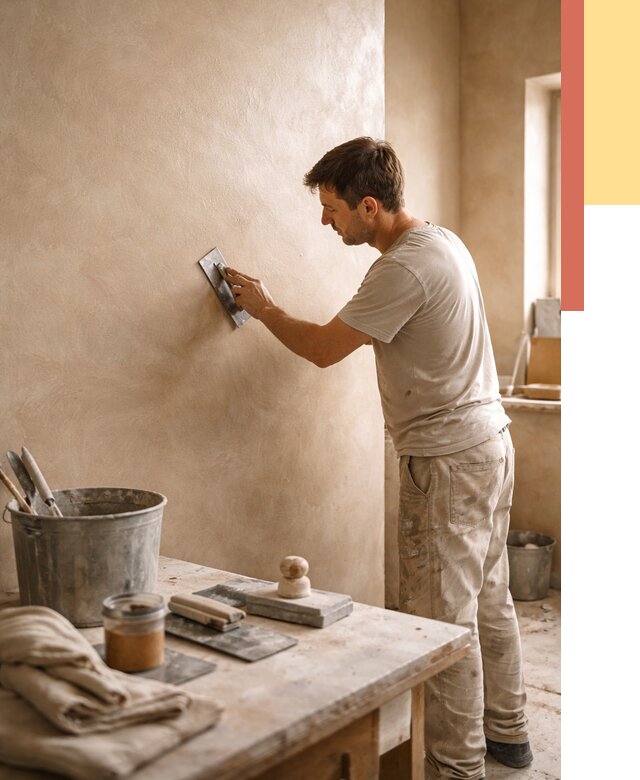 Марокканская штукатурка таделакт в Чистополе под ключ от 4300 руб. | ОТДЕЛОЧНИК-Чст