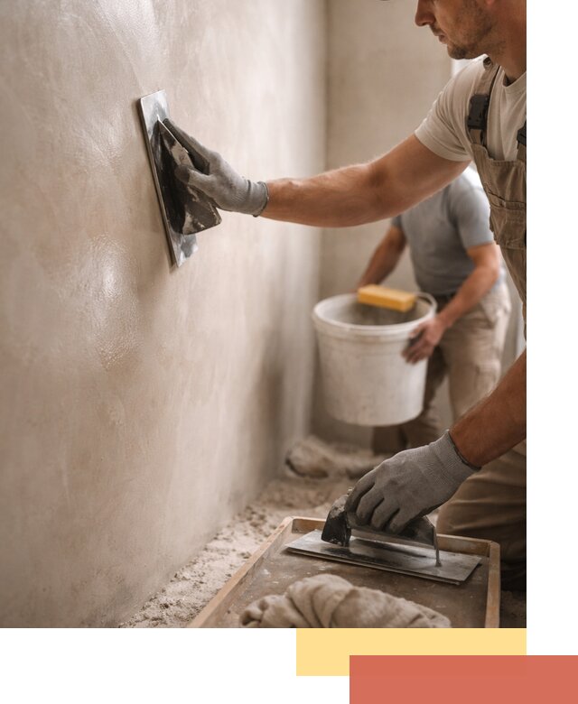 Нанесение марокканской штукатурки таделакт в Чистополе