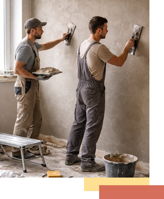 Ремонт декоративной штукатурки и восстановление фактуры в Чистополе