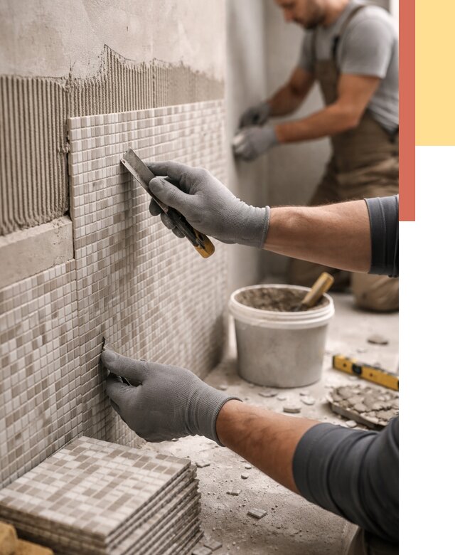 Облицовка стен мозаикой в Чистополе от 3276 руб/м2 — укладка мозаики на стены | ОТДЕЛОЧНИК-Чст