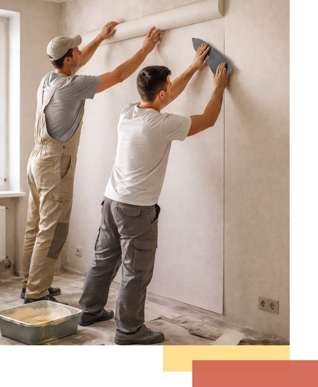 Поклейка виниловых обоев в Чистополе профессионально и качественно