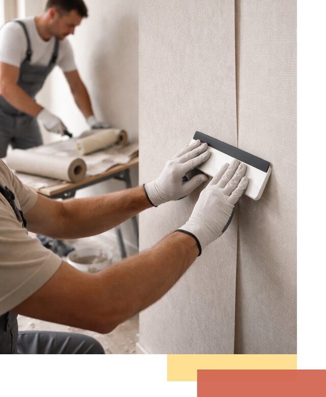 Поклейка обоев под покраску в Чистополе профессионально и быстро