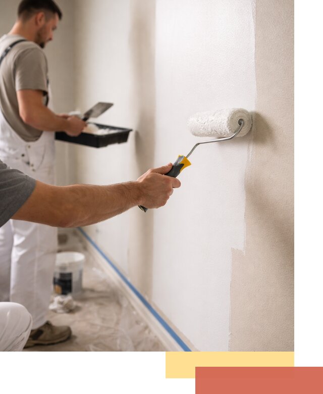 Покраска стен акриловой краской профессионально в Чистополе