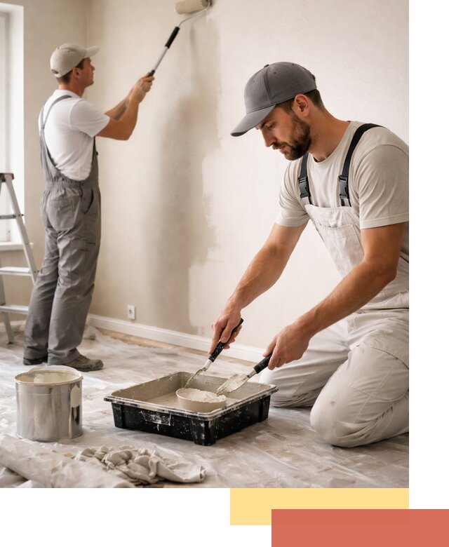 Покраска стен в квартире в Чистополе — профессионально и аккуратно