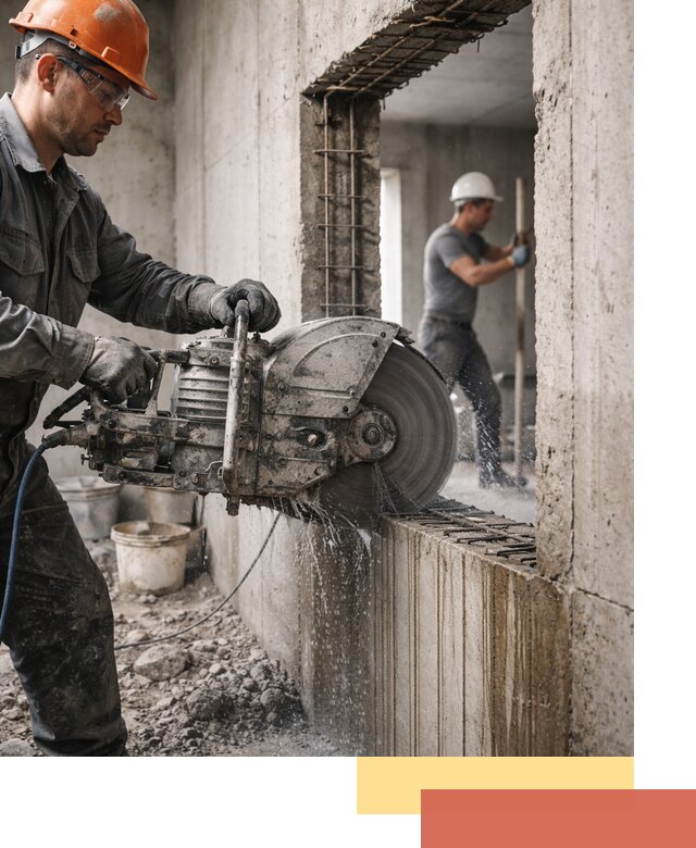 Алмазная резка проемов в Чистополе быстро и точно