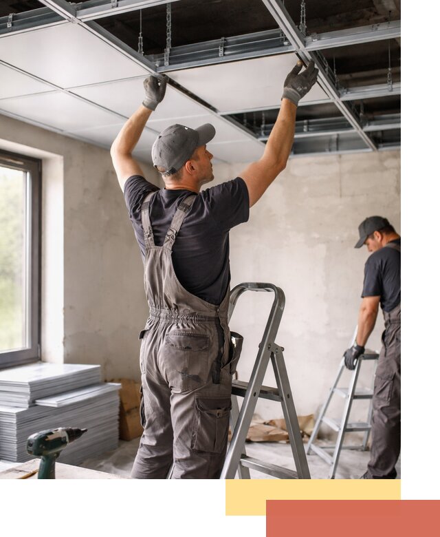 Монтаж кассетного потолка в Чистополе качественно и быстро