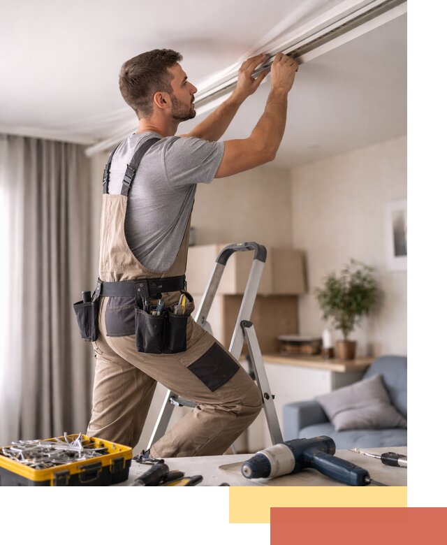 Ремонт натяжных потолков в Чистополе — качественно и оперативно