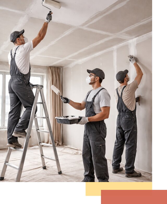 Покраска потолка из гипсокартона в Чистополе качественно и недорого