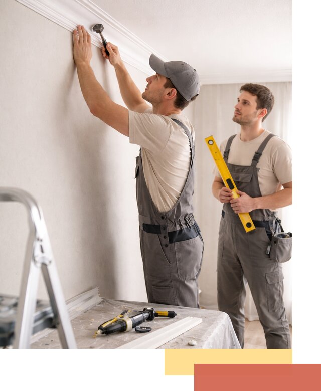 Монтаж потолочного плинтуса в Чистополе качественно и быстро